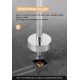 Euro Round Chrome Freestanding Bath Mixer Taps With Hand held Shower Tapware Bathtub Filler 